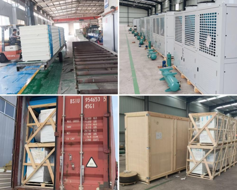 Export of Complete Cold Storage Equipment to Ghana