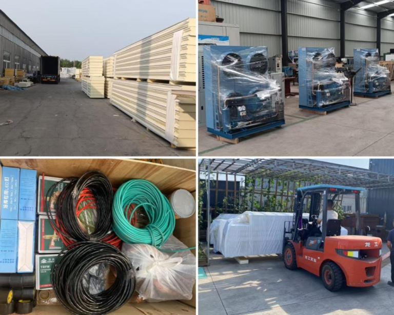 Export of Complete Cold Storage Equipment to Russia